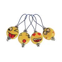 Маркер для вязания Smileys/ Смайлики/ пластик, 12 штук в упаковке, 11251