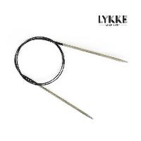 Спицы круговые, дерево Driftwood, леска 80см