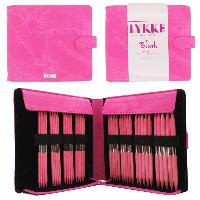 Набор чулочных спиц Lykke, дерево Blush, длина 15см, размеры 2.00-3.75 мм, цвет Blush Fuchsia