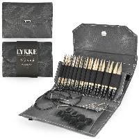 Набор разъемных спиц Lykke, дерево Driftwood, длина 11.5 см, цвет Grey