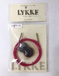 Леска вращающаяся для спиц Lykke длиной 11,5 см, цвет Pink