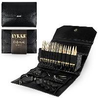 Набор разъемных спиц Lykke, дерево Driftwood, длина 11.5 см, цвет Black