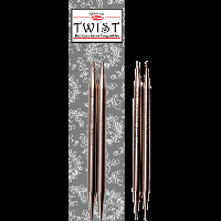 Спицы съемные металлические 13 см. TWIST Lace Tips