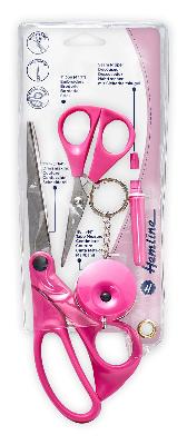 Набор для шитья с ножницами, 4 предмета, цвет розовый Hemline