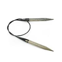 Спицы круговые, дерево Driftwood, леска 40см