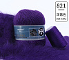 Пряжа Ling Rong Yuan Mink Wool цвет 821