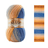 Пряжа Alize Angora Gold Batik цвет 7914