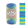 Пряжа Alize Bella Batik 100 цвет 4146