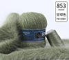 Пряжа Ling Rong Yuan Mink Wool цвет 853