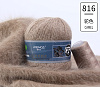 Пряжа Ling Rong Yuan Mink Wool цвет 816