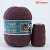 Пряжа Ling Rong Yuan Mink Wool цвет 880