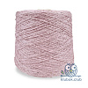 Пряжа на бобинах FbSilk Seta Bourette цвет Zephir, Розовый зефир